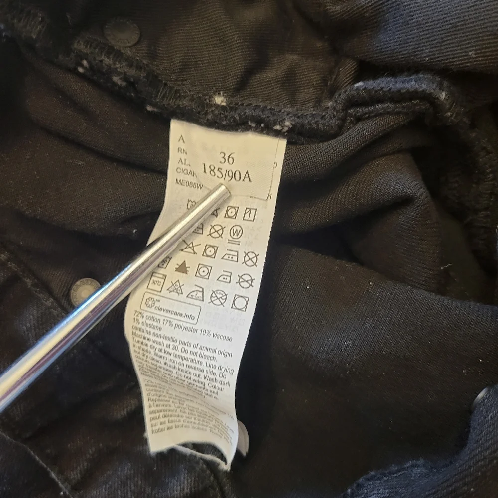 All Saints Charcoal Skinny Jeans - Picture 6 of 15